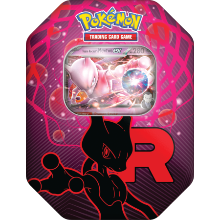 Pokemon TCG: Team Rocket Tin - Mewtwo